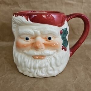 Santa Claus Milk  & Cookies Mug By Teleflora Christmas  St. Nick
